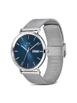 Daniel Wellington Zegarek Classic Day Display 40 DW00100833 Srebrny