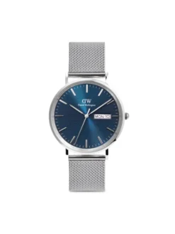 Daniel Wellington Zegarek Classic Day Display 40 DW00100833 Srebrny