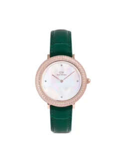 Daniel Wellington Zegarek Crystalline Bezel 32 DW00100826 Różowe złoto
