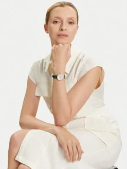 Daniel Wellington Zegarek Crystalline Bezel 32 DW00100826 Różowe złoto