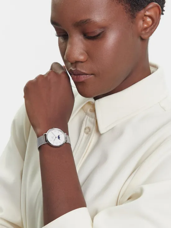 Daniel Wellington Zegarek DW00100772 Srebrny