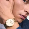Daniel Wellington Zegarek DW00100779 Złoty
