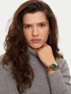 Daniel Wellington Zegarek iconic Emerald DW00100419 Złoty
