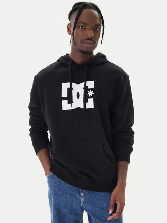 DC Shoes Bluza Star ADYSF03099 Czarny Regular Fit