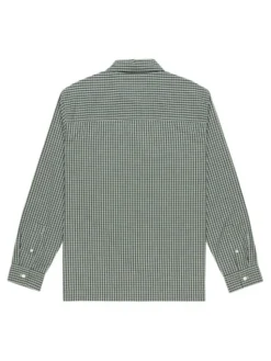 DC Shoes Koszula Game OnEDYWT03263 Zielony Regular Fit