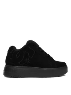 DC Shoes Sneakersy EO-COURT GRAFFIK PLATFORM DC02422002 Czarny