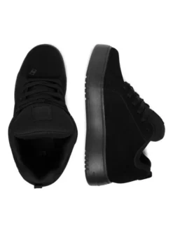 DC Shoes Sneakersy EO-COURT GRAFFIK PLATFORM DC02422002 Czarny