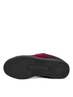 DC Shoes Sneakersy EO-COURT GRAFFIK LE DC02894601 Bordowy