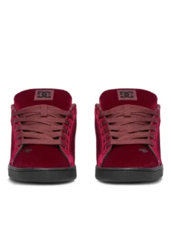 DC Shoes Sneakersy EO-COURT GRAFFIK LE DC02894601 Bordowy