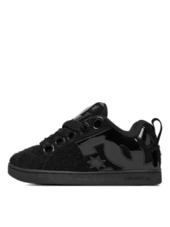 DC Shoes Sneakersy EO-COURT GRAFFIK PUFF DC04916002 Czarny