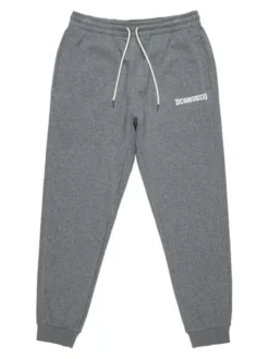 DC Shoes Spodnie dresowe Baseline ADYFB03069 Szary Regular Fit