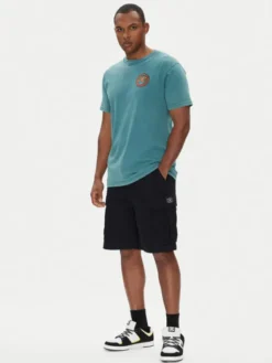 DC Shoes Szorty materiałowe Tundra ADYWS03086 Czarny Regular Fit