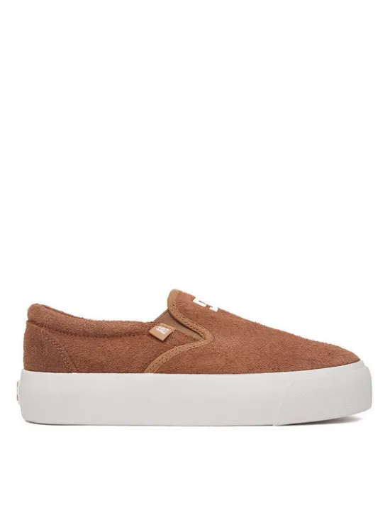 DC Shoes Tenisówki CEO-LEA-ZL-0011 Brązowy