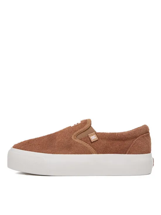 DC Shoes Tenisówki CEO-LEA-ZL-0011 Brązowy