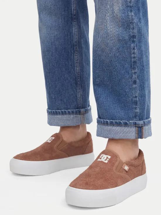 DC Shoes Tenisówki CEO-LEA-ZL-0011 Brązowy