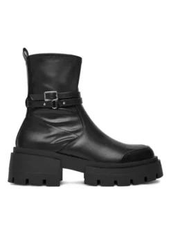 DeeZee Botki W4LH101008D Czarny