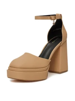 DeeZee Czółenka LW85478-6 Beżowy