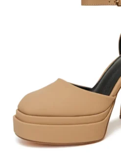 DeeZee Czółenka LW85478-6 Beżowy