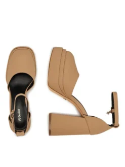 DeeZee Czółenka LW85478-6 Beżowy