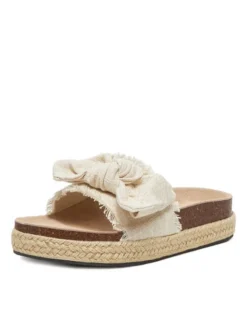 DeeZee Espadryle 92529 Beżowy