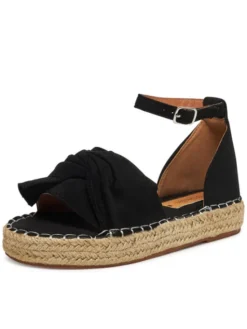 DeeZee Espadryle 8-807-1 Czarny