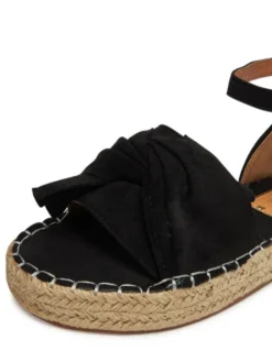 DeeZee Espadryle 8-807-1 Czarny