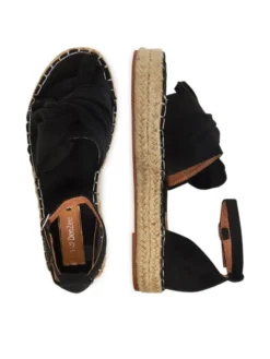 DeeZee Espadryle 8-807-1 Czarny