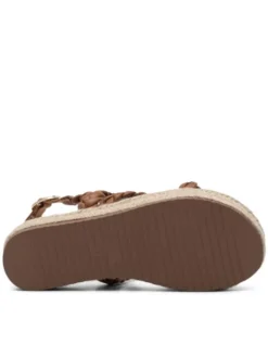 DeeZee Espadryle E8875-1 Brązowy