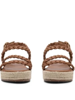 DeeZee Espadryle E8875-1 Brązowy