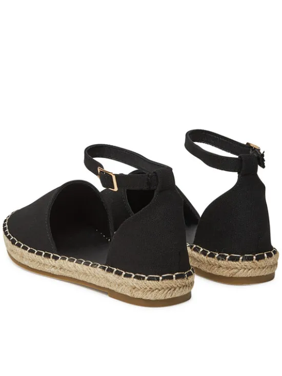 DeeZee Espadryle E8265-6 Czarny