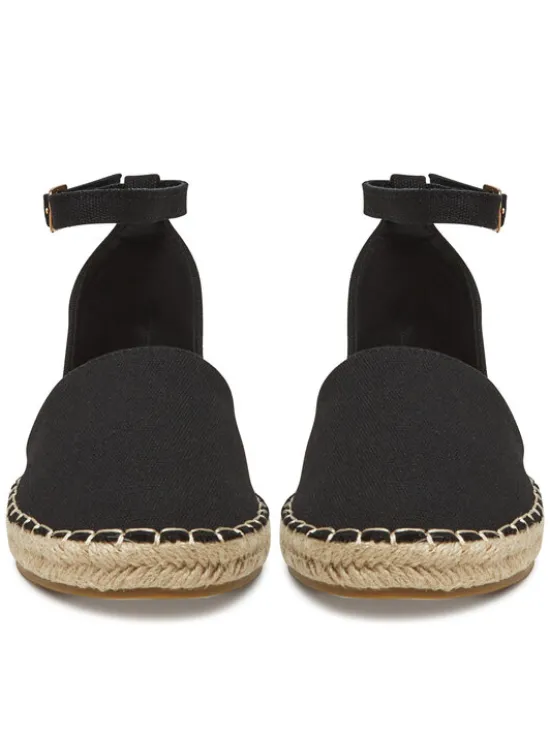 DeeZee Espadryle E8265-6 Czarny