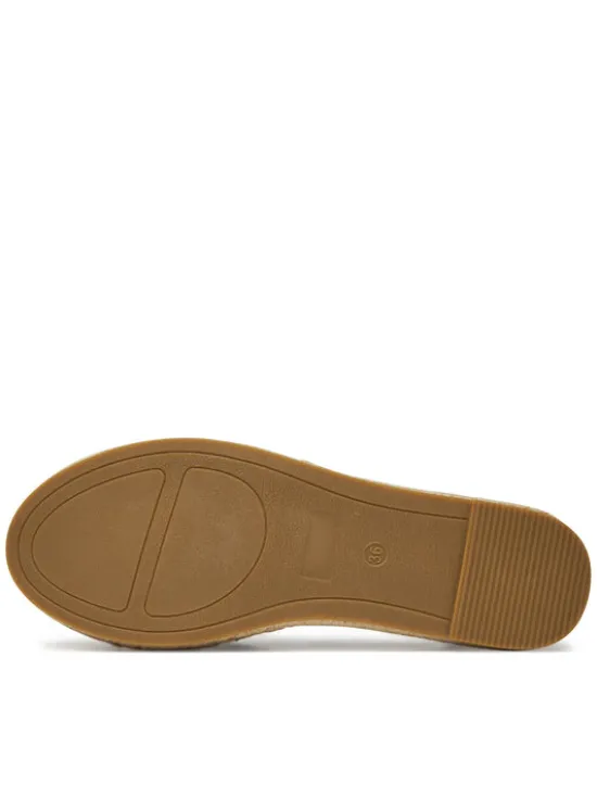DeeZee Espadryle E8265-6 Czarny
