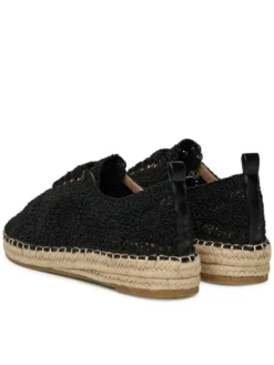 DeeZee Espadryle 3H33549-1 Czarny