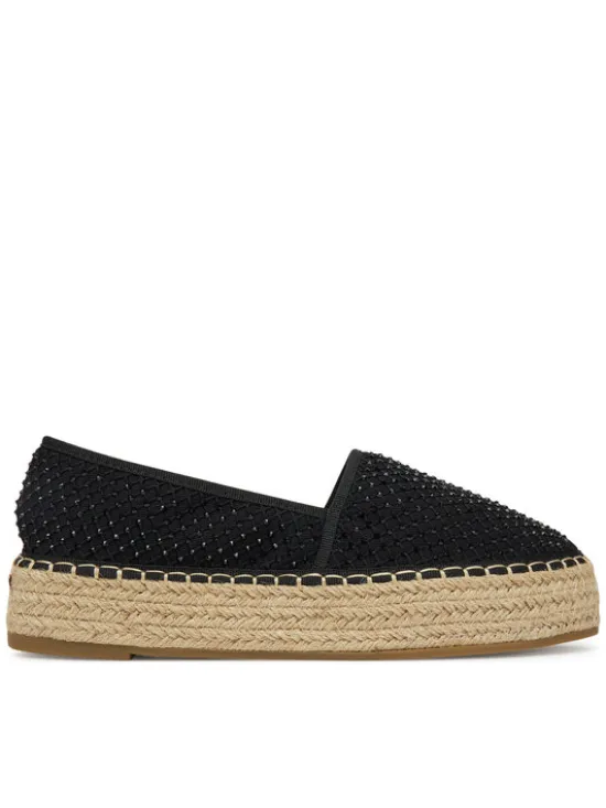 DeeZee Espadryle 3H39248-1 Czarny