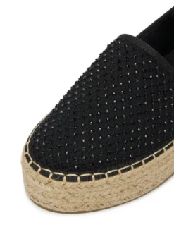 DeeZee Espadryle 3H39248-1 Czarny