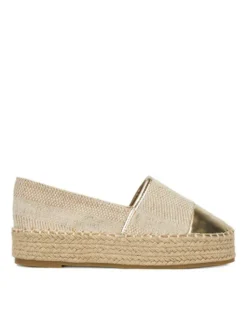 DeeZee Espadryle JSZ701-2 Złoty
