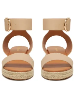 DeeZee Espadryle QS276-1 Beżowy