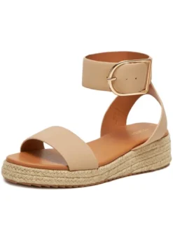 DeeZee Espadryle QS276-1 Beżowy