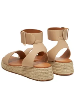 DeeZee Espadryle QS276-1 Beżowy