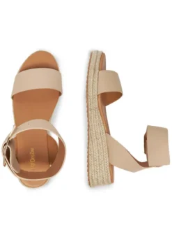 DeeZee Espadryle QS276-1 Beżowy