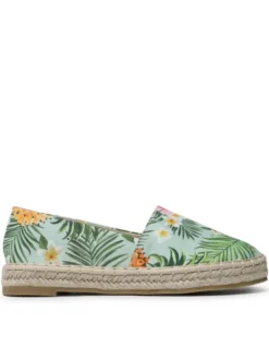 DeeZee Espadryle WSS990-103 Zielony