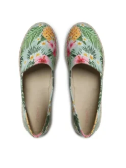 DeeZee Espadryle WSS990-103 Zielony