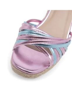 DeeZee Espadryle WYL2610-01 Różowy