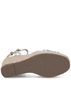 DeeZee Espadryle WYL2610-01 Srebrny