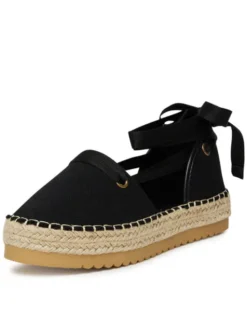 DeeZee Espadryle ZYLS093 Czarny