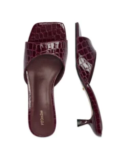 DeeZee Klapki CEO-TS6253-01 Bordowy