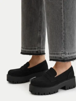 DeeZee Loafersy CEO-HY66880001-3 Czarny