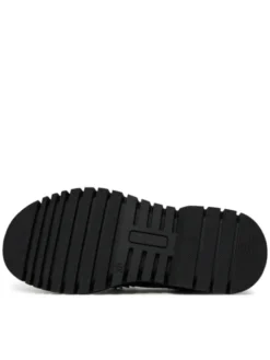 DeeZee Loafersy 60062D-2 Czarny