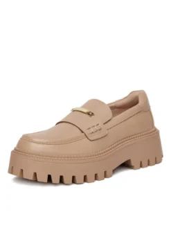 DeeZee Loafersy HY19001-2 Beżowy