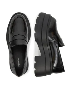 DeeZee Loafersy ST0242613-1 Czarny